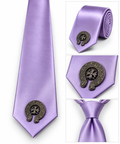CH purple tie for men and women y2k