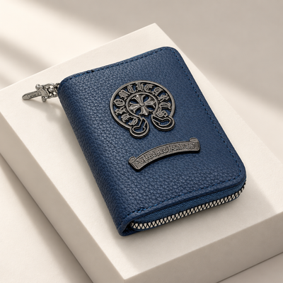 White premium ch cash and card holder wallet