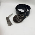 Horse knife, buckle belt for men and woman, premium quality