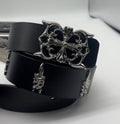 Black CH dagger Royale â€“ 100% Genuine Leather Belt