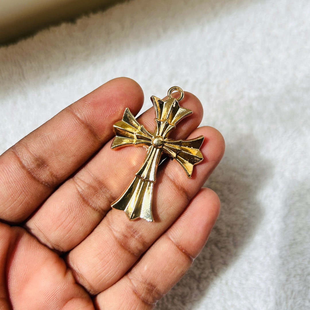 Chrome golden cross