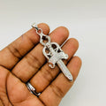 Vintage Gothic Dagger Statement Necklace Pendant