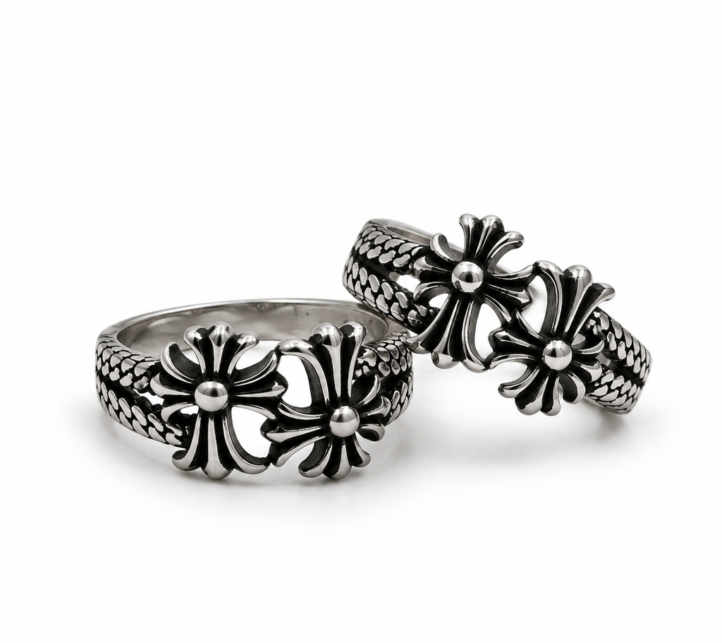 CH Gothic Cross Ring – 100% Stainless Steel