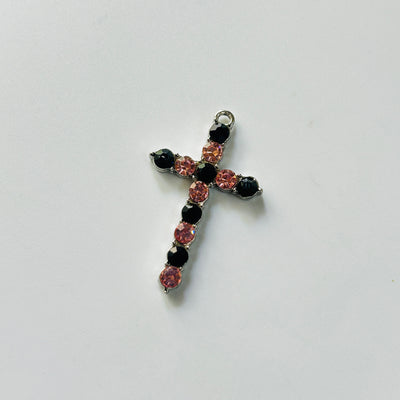 Black pink cross