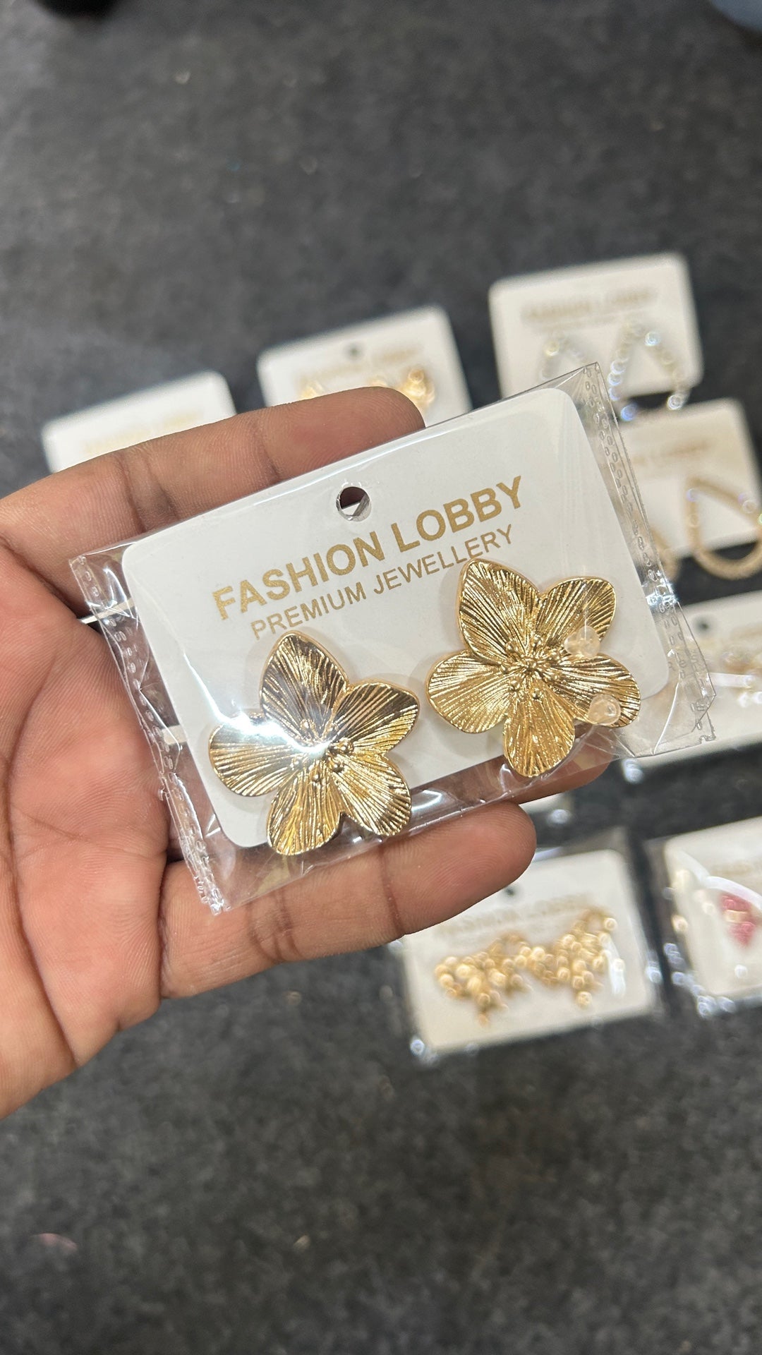 big leaf earrings