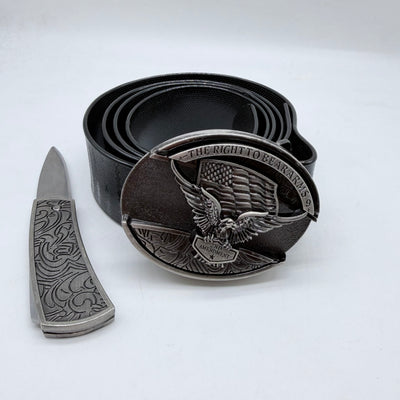 Eagle knife belt