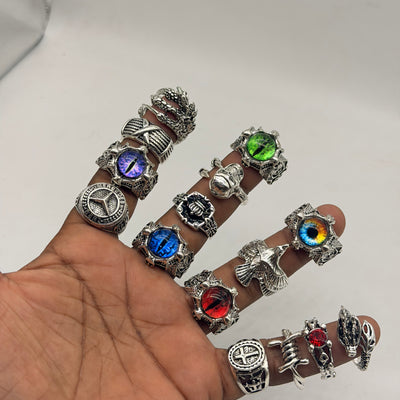 100 piece mix rings