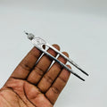 Hair pin silver