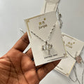 12 pcs white cloud necklace