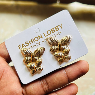Butterfly earrings
