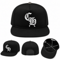 Pack of 3 Piece – Black CH Embroidered Snapback Caps | Premium Street Fashion Collection