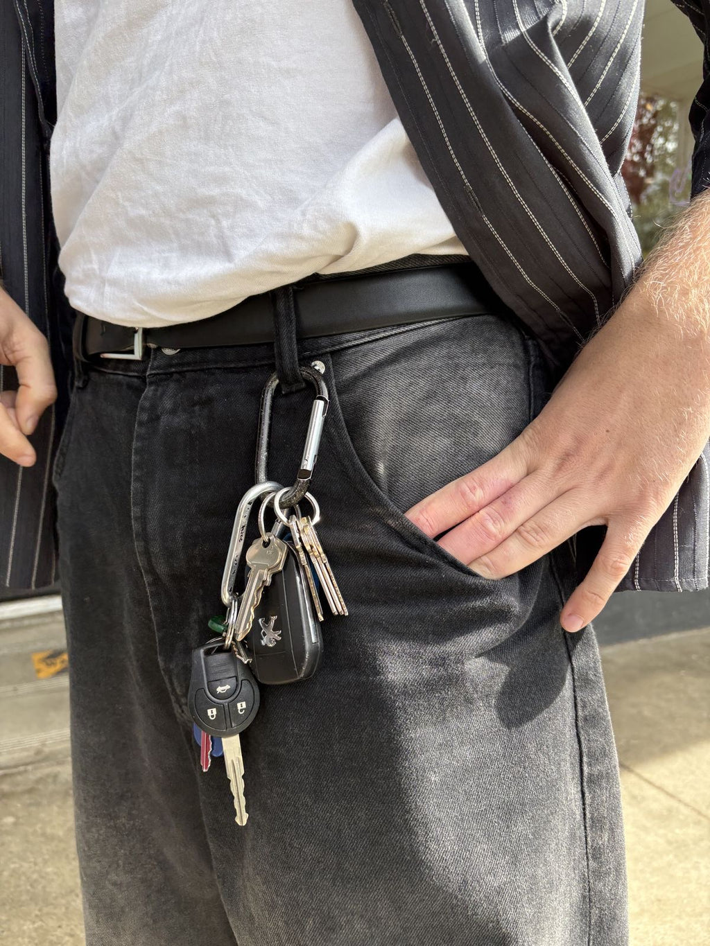 5 piece  Carabiner Heavy Duty Key holder