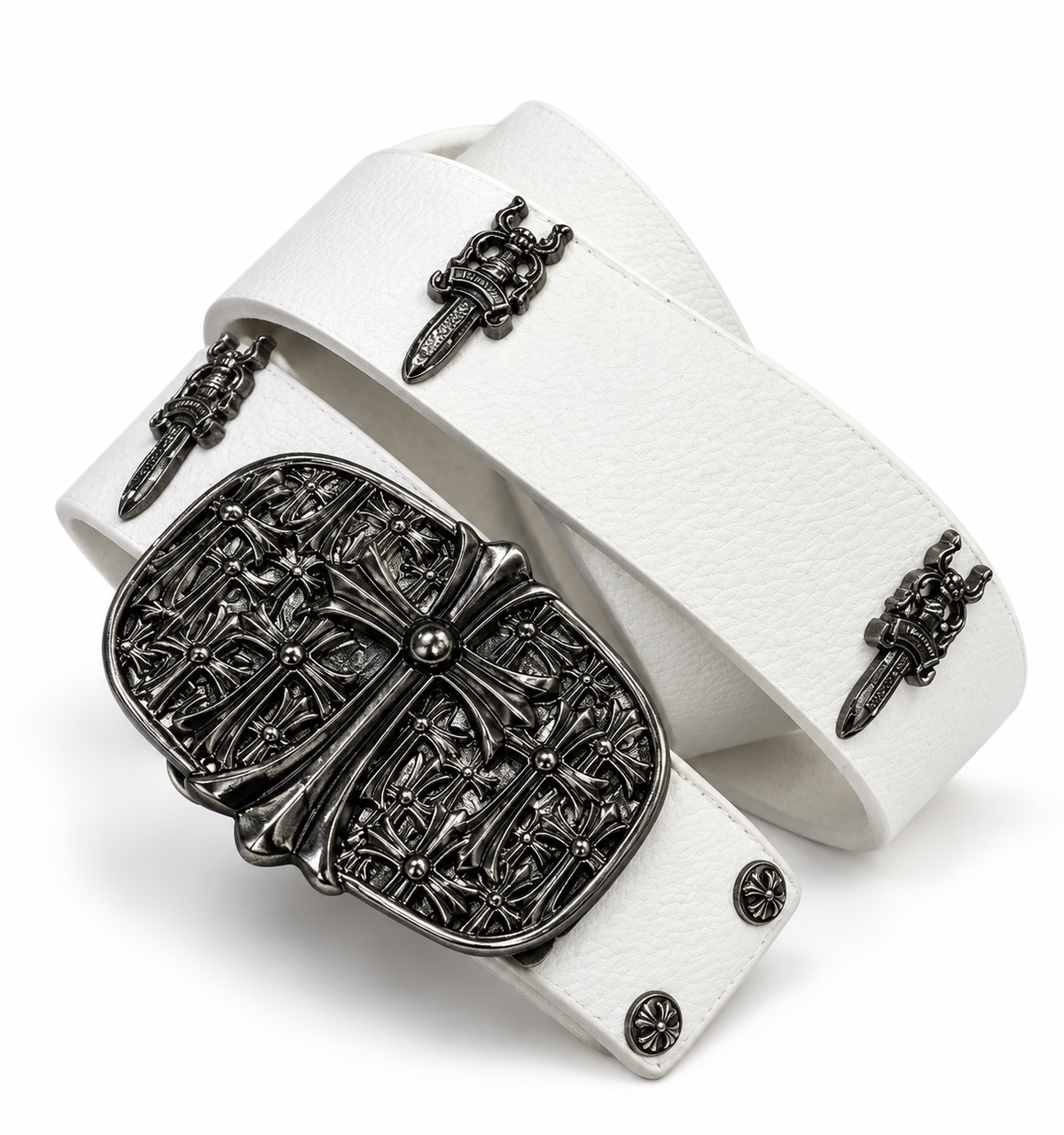 Ch dagger black white Blet 50 waist