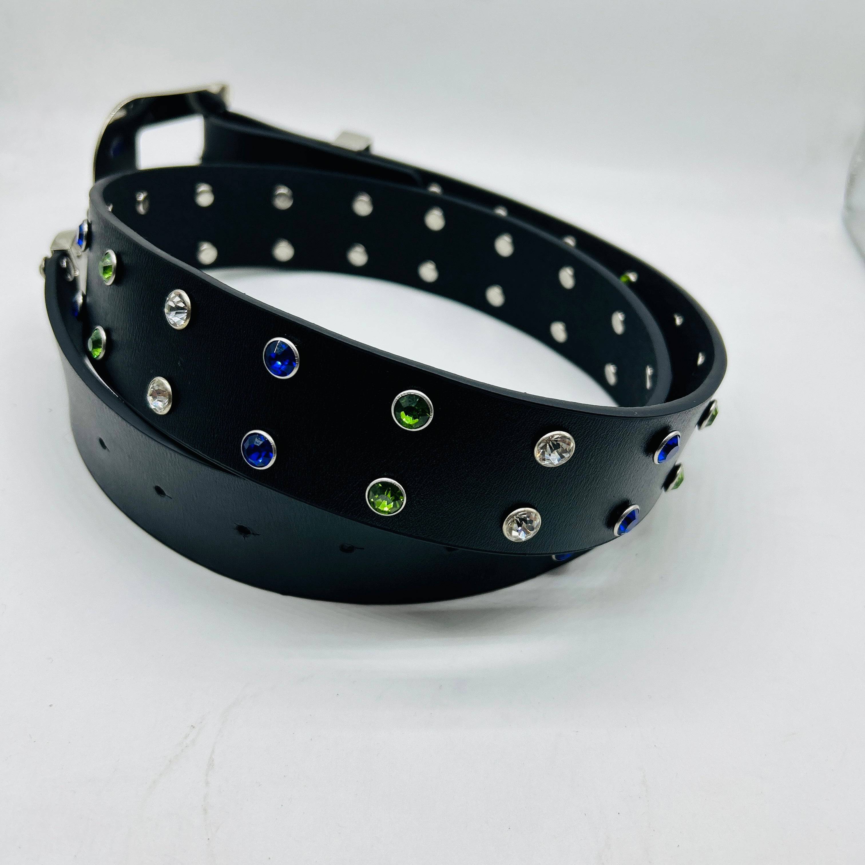 Vintage Engraved Crystal Belt