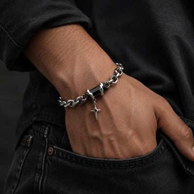 Y2K layered bracelet