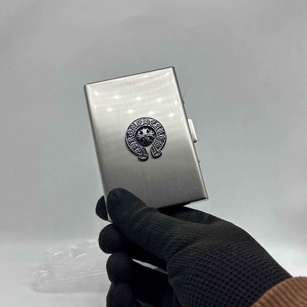 3 Pcs Ch Silver card holder wallet