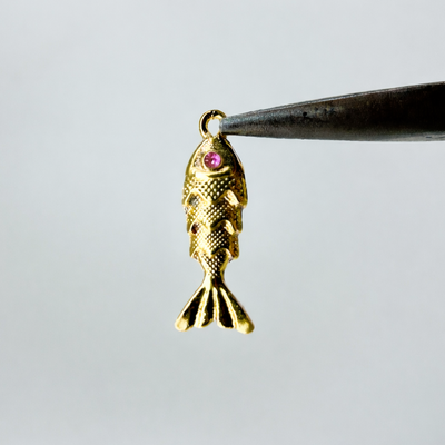 Gold fish charms