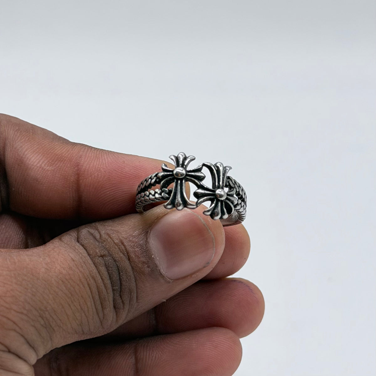 CH Gothic Cross Ring – 100% Stainless Steel