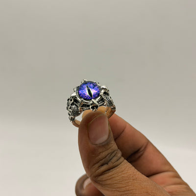 5 piece - purple eye ring