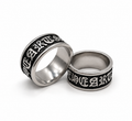 CH Classic Cross Band Ring – 100% Stainless Steel