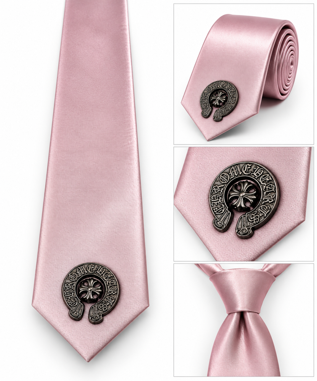 Premium CH Emblem Statement Tie pack of 6