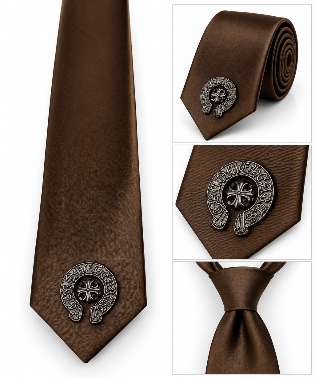 Premium CH Emblem Statement Tie pack of 6