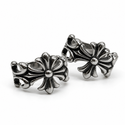 CH Fleur Cross Ring – 100% Stainless Steel