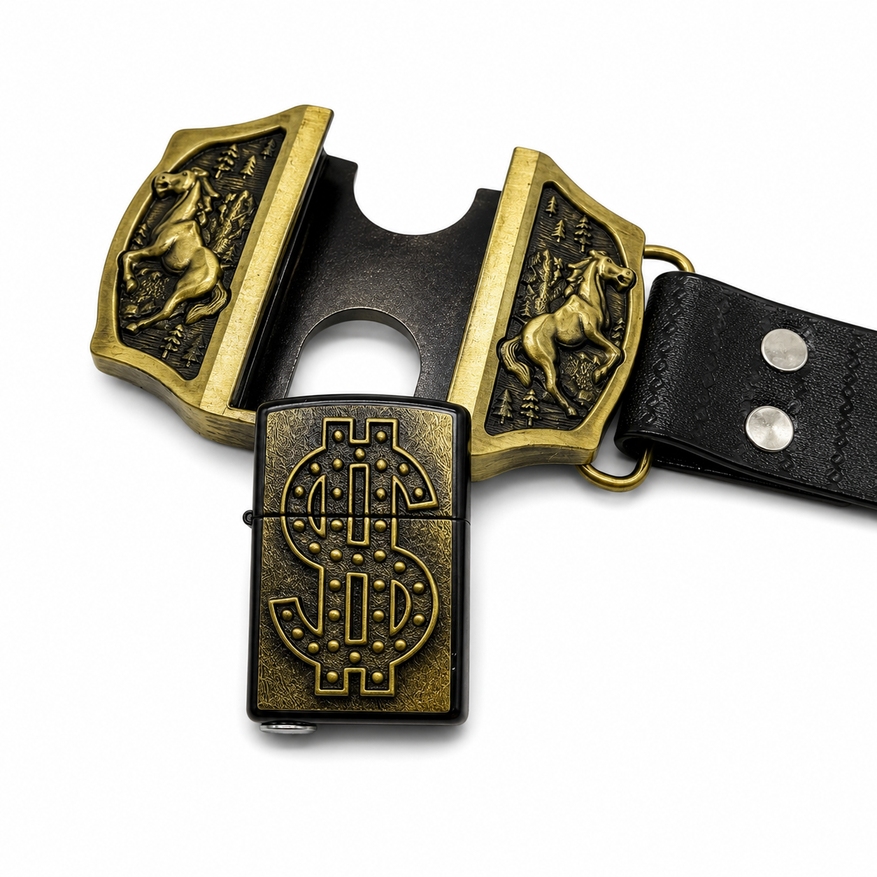 Wild Horse Lighter Belt