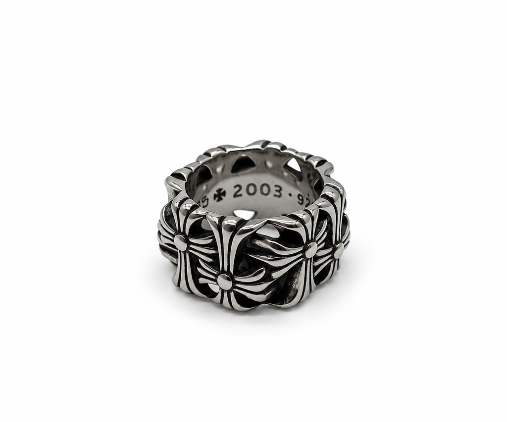 CH Statement Bold Gothic Ring – 100% Stainless Steel