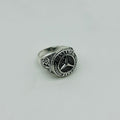 Luxury Mercedes Inspired Premium Vintage Biker Ring for Men