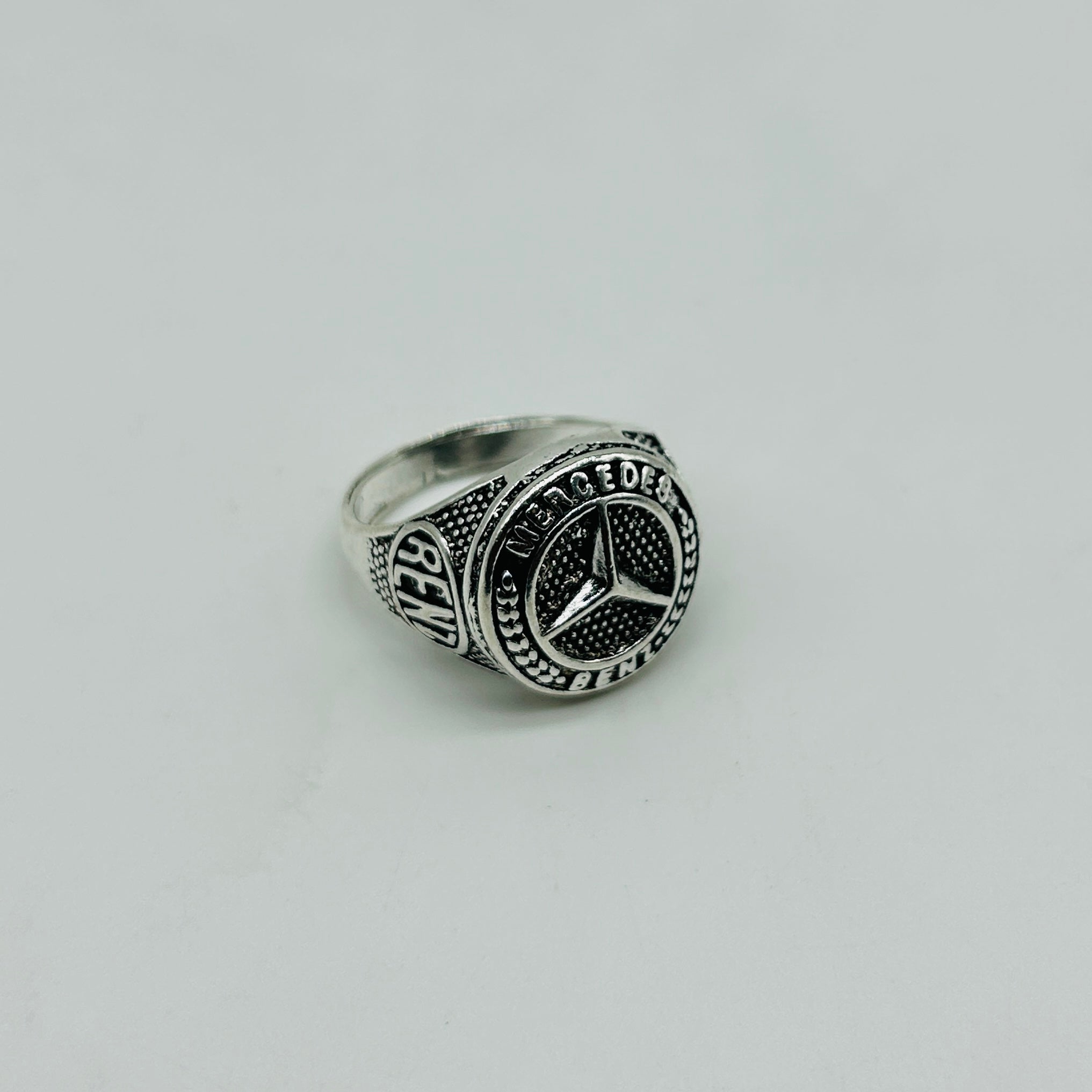 Luxury Mercedes Inspired Premium Vintage Biker Ring for Men