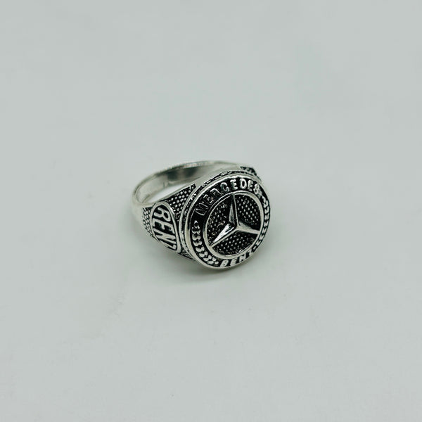 Luxury Mercedes Inspired Premium Vintage Biker Ring for Men