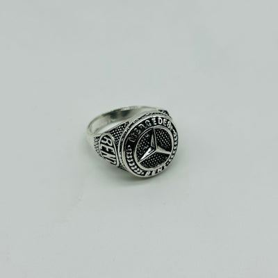 Luxury Mercedes Inspired Premium Vintage Biker Ring for Men