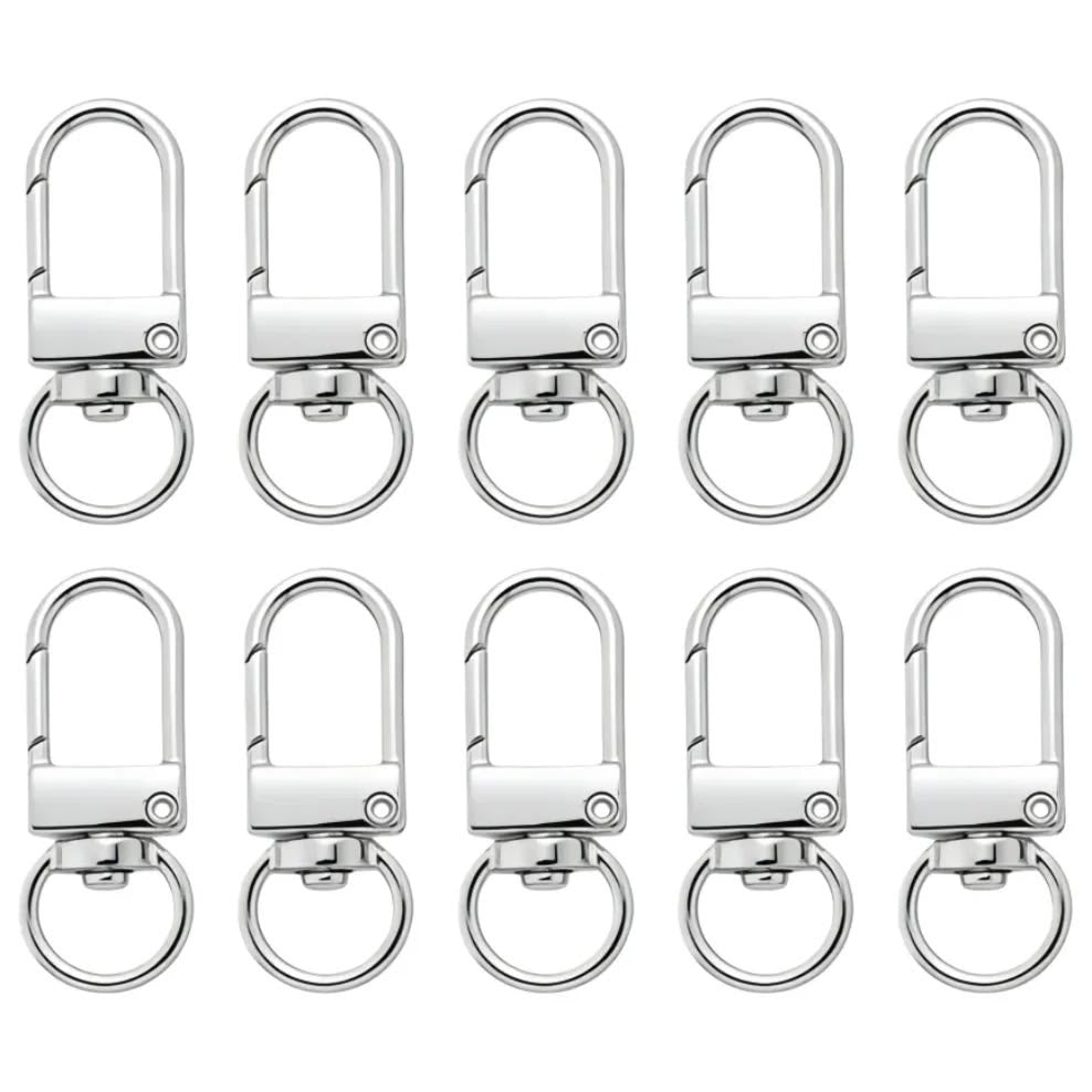 Carabiner Swivel Key Chain (Pack of 10)