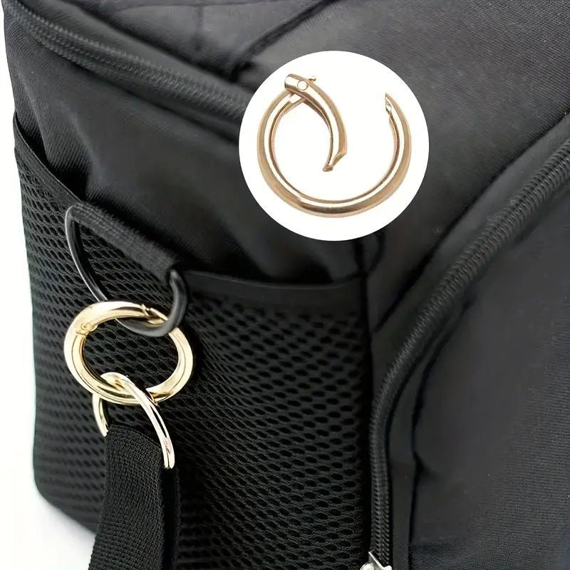 10 Piece-Spring O-Ring Clip silver