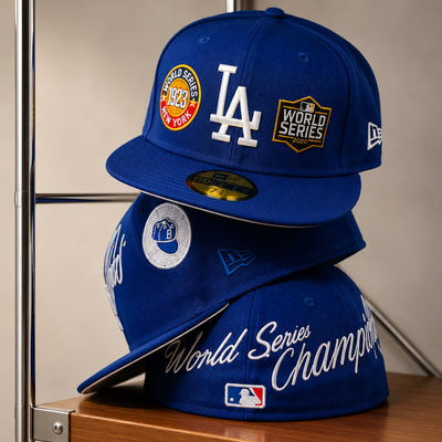 New York NY Fitted Cap Royal Blue | World Series Premium Embroidered Baseball Ca