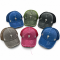 Chrome mix colour cap pack of 6