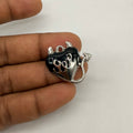 Devil Heart Pendant - BLACK