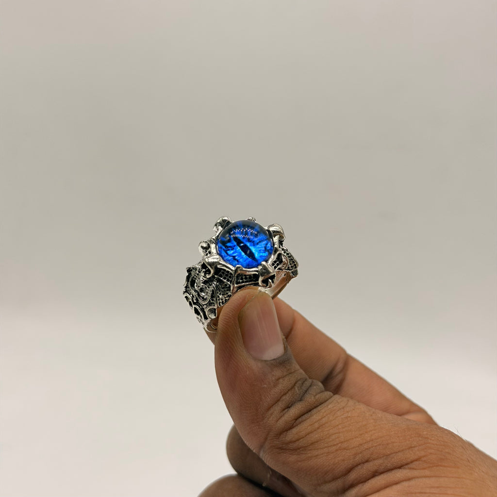 5 piece - blue eye ring