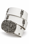 Ch silver dagger belt 50 inch