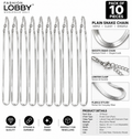 Premium silver snake chain pack of 10
