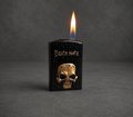 Gothic Skull Death Note Lighter – Black Embossed Metal Windproof Flame Lighter