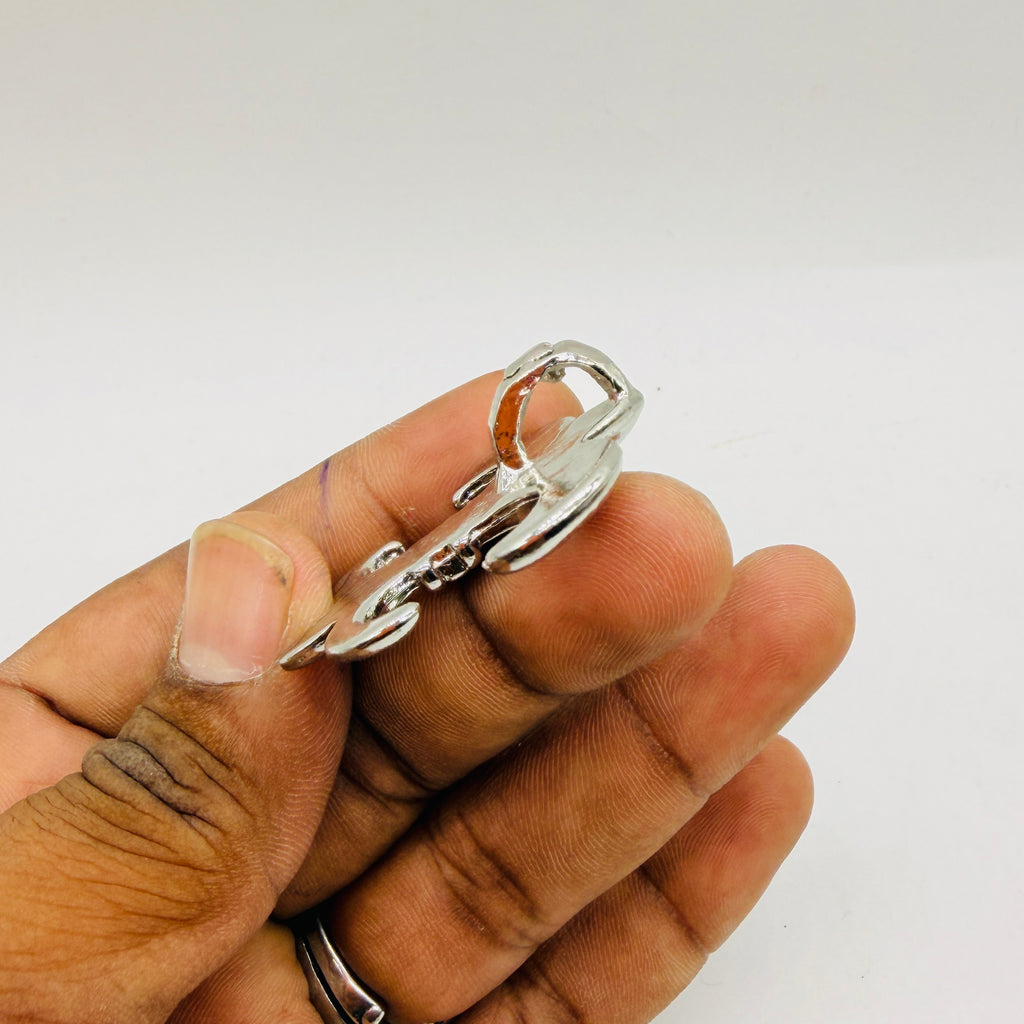 Polished Fleur-de-Lis Pendant
