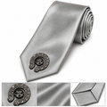 CH silver tie for men and women y2k