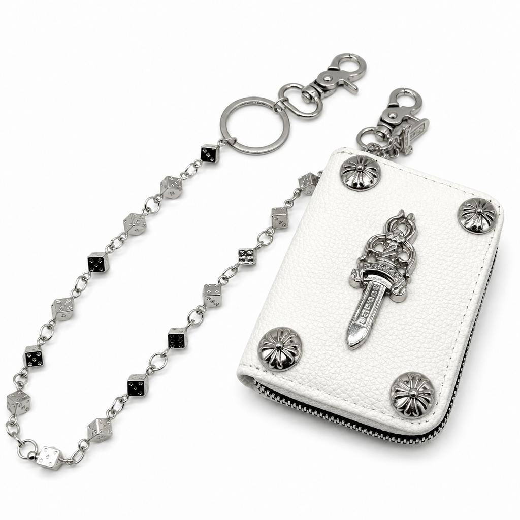 Premium Dagger wallet with jeans chain