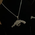 gun pendant with chain