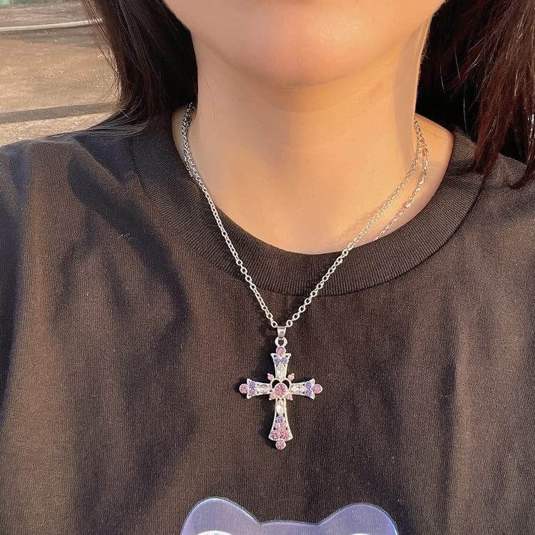 trending cross necklace