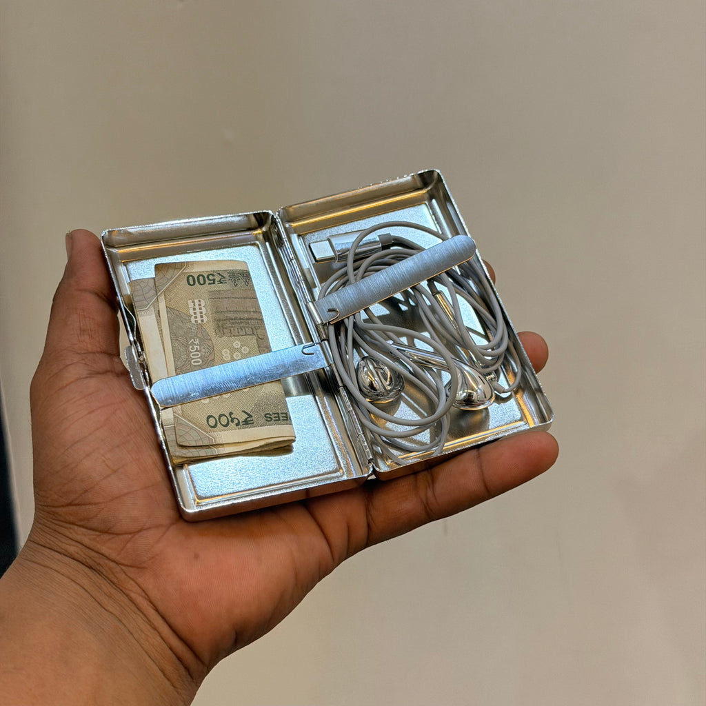 CH Big Dagger Premium Metal Wallet with Cash Holder | Fashion Lobby