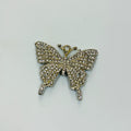 silver butterfly charms