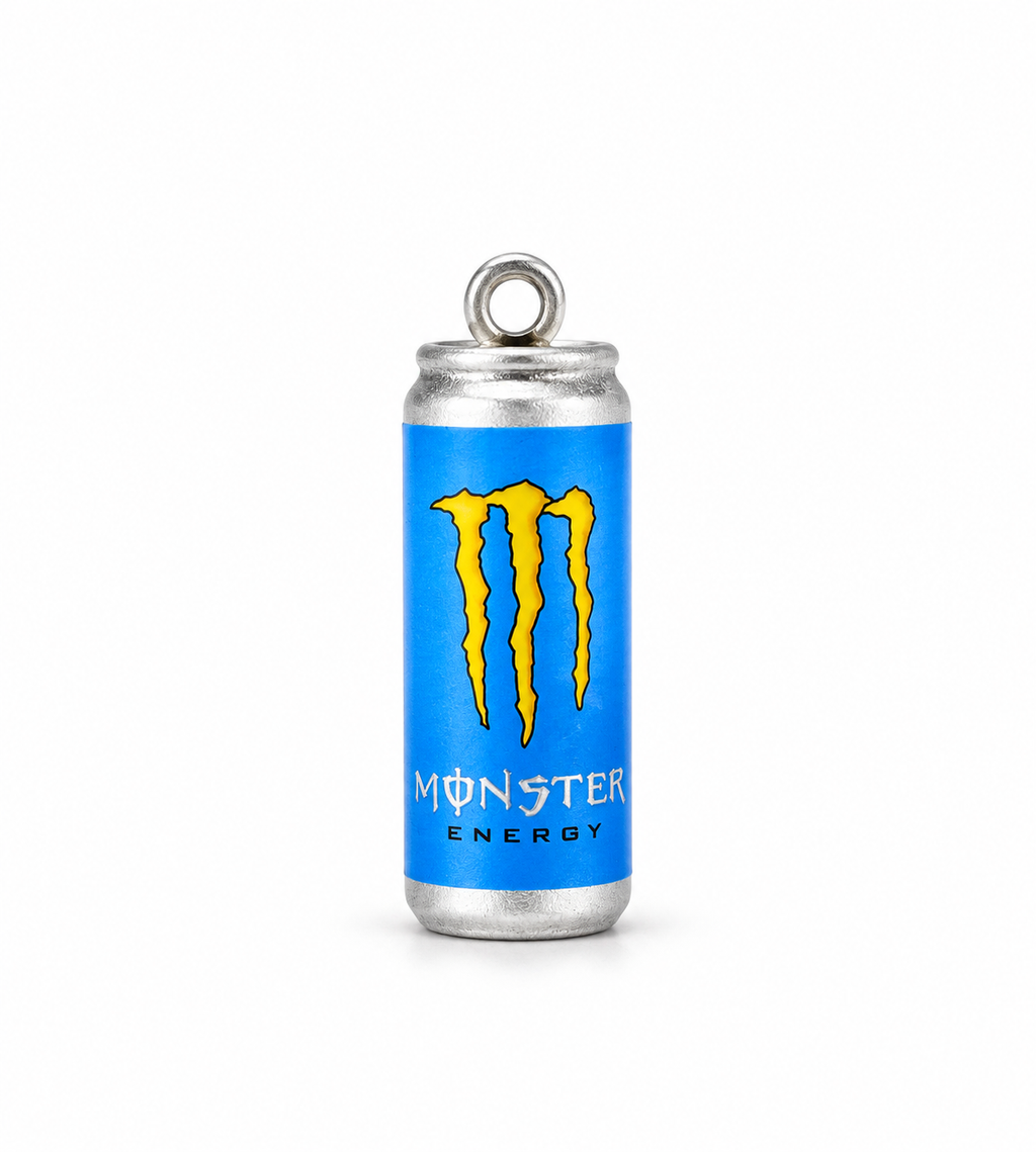 10 piece blue monster charms